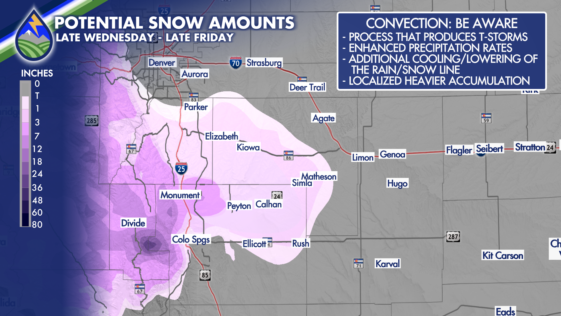 Late Week Snow Potential - Peaks 2 Plains Weather