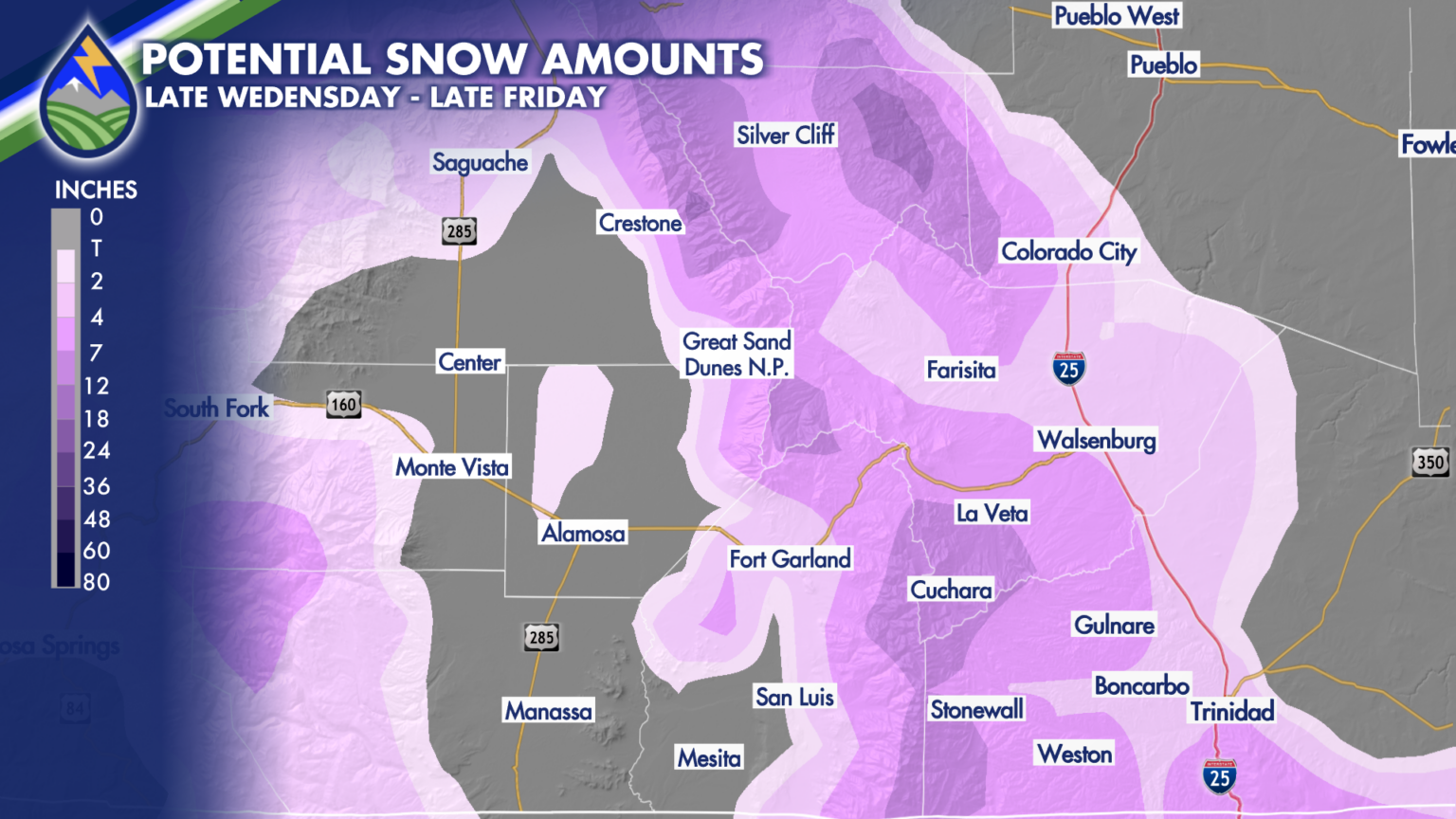 WE NEED THIS! How much rain and snow to end the week? - Peaks 2 Plains ...